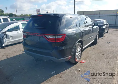 2020 Dodge Durango Sxt Rwd from USA, damaged, VIN 1C4RDHAG4LC141999